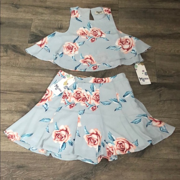 Show Me Your MuMu Dresses & Skirts - MuMu Top and Skirt set NWT